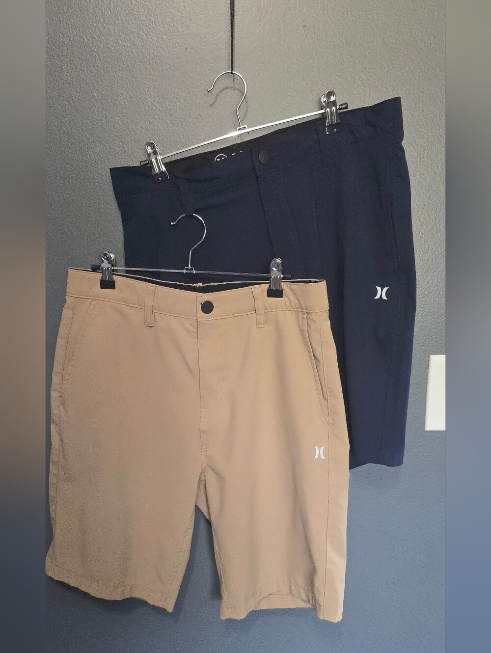 Hurley Shorts Bundle Navy And Khaki 32x9"